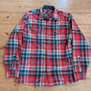Eddie Bauer Fleece Flannel Shirt